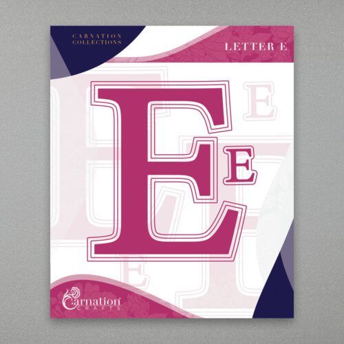 Carnation Crafts Letter E Die Set