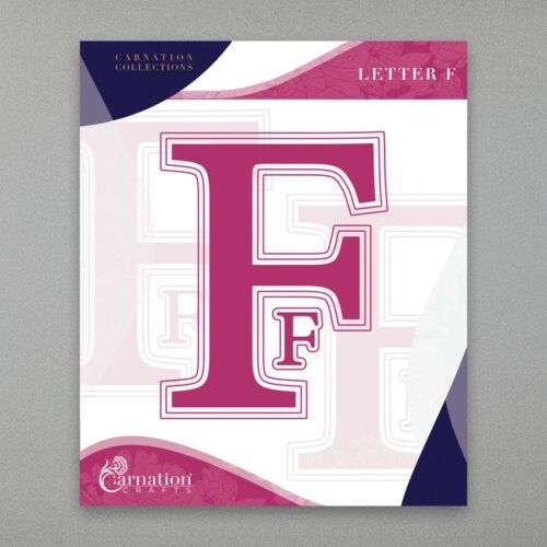 Carnation Crafts Letter F Die Set