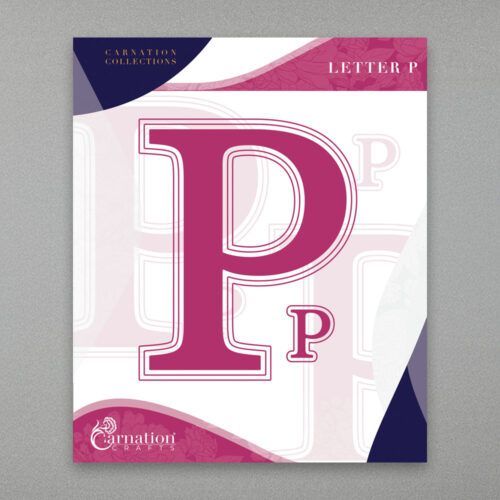 Carnation Crafts Letter P Die Set
