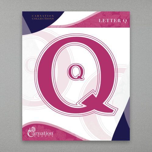 Carnation Crafts Letter Q Die Set