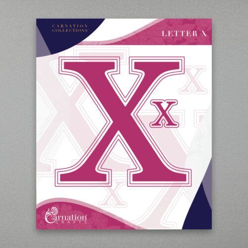 Carnation Crafts Letter X Die Set