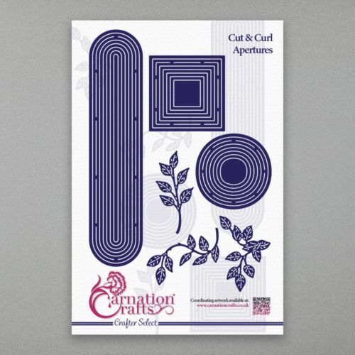 Carnation Crafts Cut & Curl Apertures Die Set