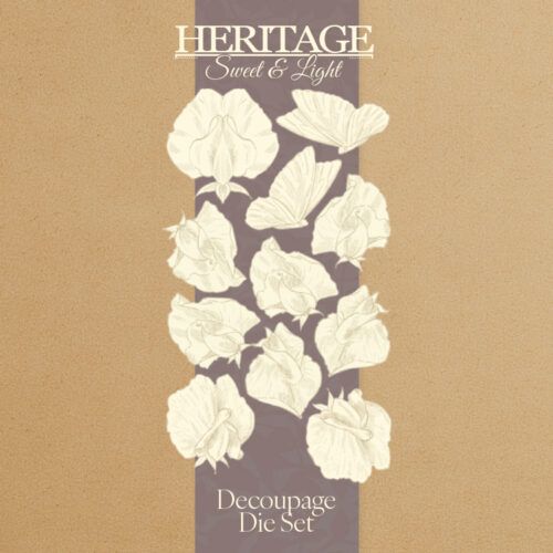 Heritage Sweet & Light Decoupage Die Set