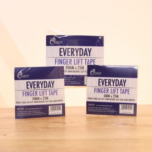 Carnation Crafts Finger Lift Tape Bundle - 3 Rolls