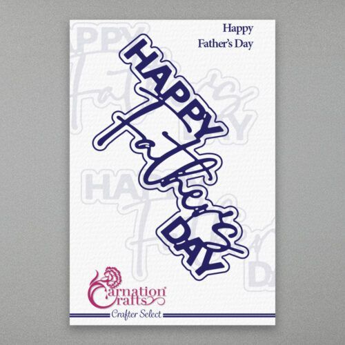 Carnation Crafts Happy Father's Day Die Set