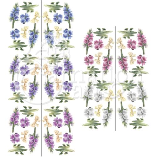 Clean & Simple Bellflower Blooms Vignette Downloads