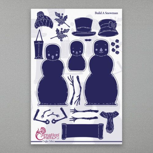Carnation Crafts Build A Snowman Die Set