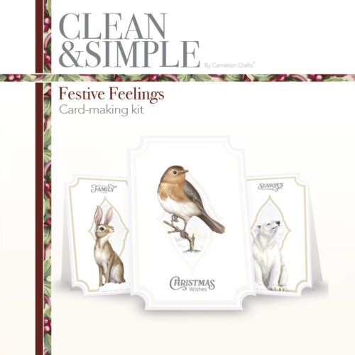 Clean & Simple Festive Feelings Cardmaking Kit