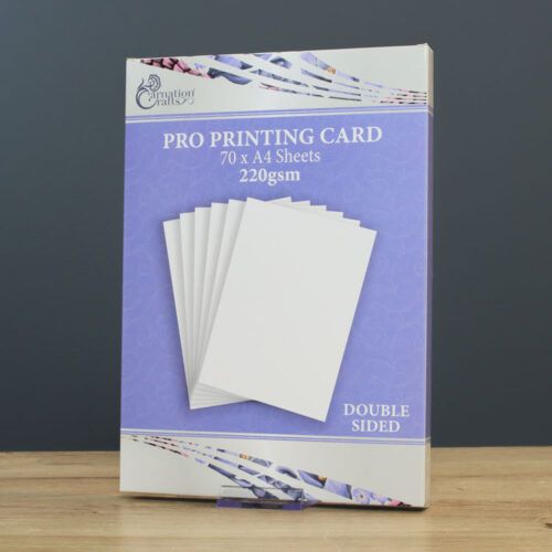 Carnation Crafts Double Sided Pro Printing Card - 220gsm (70 A4 sheets)