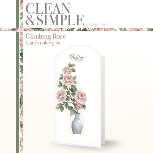 Clean & Simple Climbing Rose Cardmaking Kit