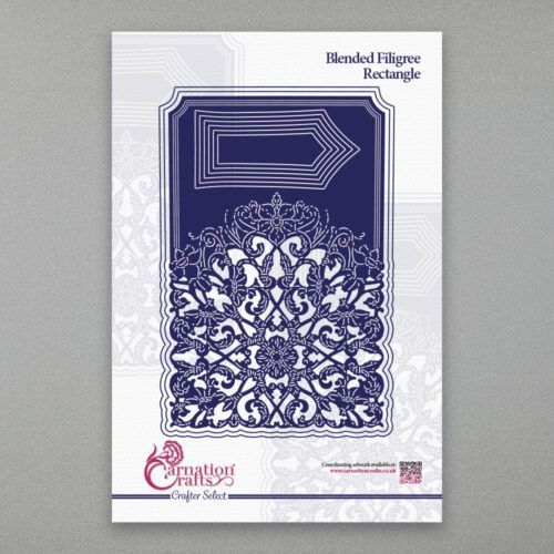Carnation Crafts Blended Filigree Rectangle Die Set