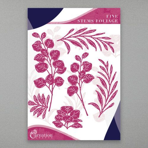 Carnation Crafts Fine Stems Foliage Die Set