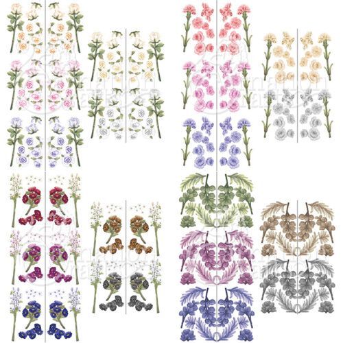 Carnation Crafts The Ultimate Number Collection Complete Colourway Download