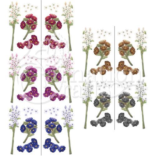 Carnation Crafts Fine Stems Florals Vignette Downloads