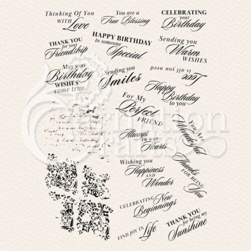 Written With Love A5 Stamp Set