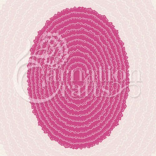 Crystalline Oval Die Set