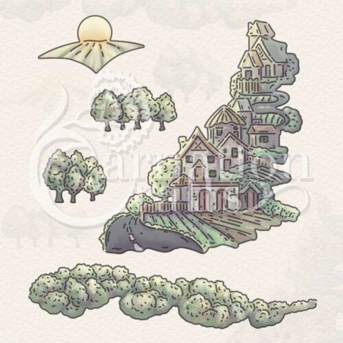 Rolling Hills Die Set