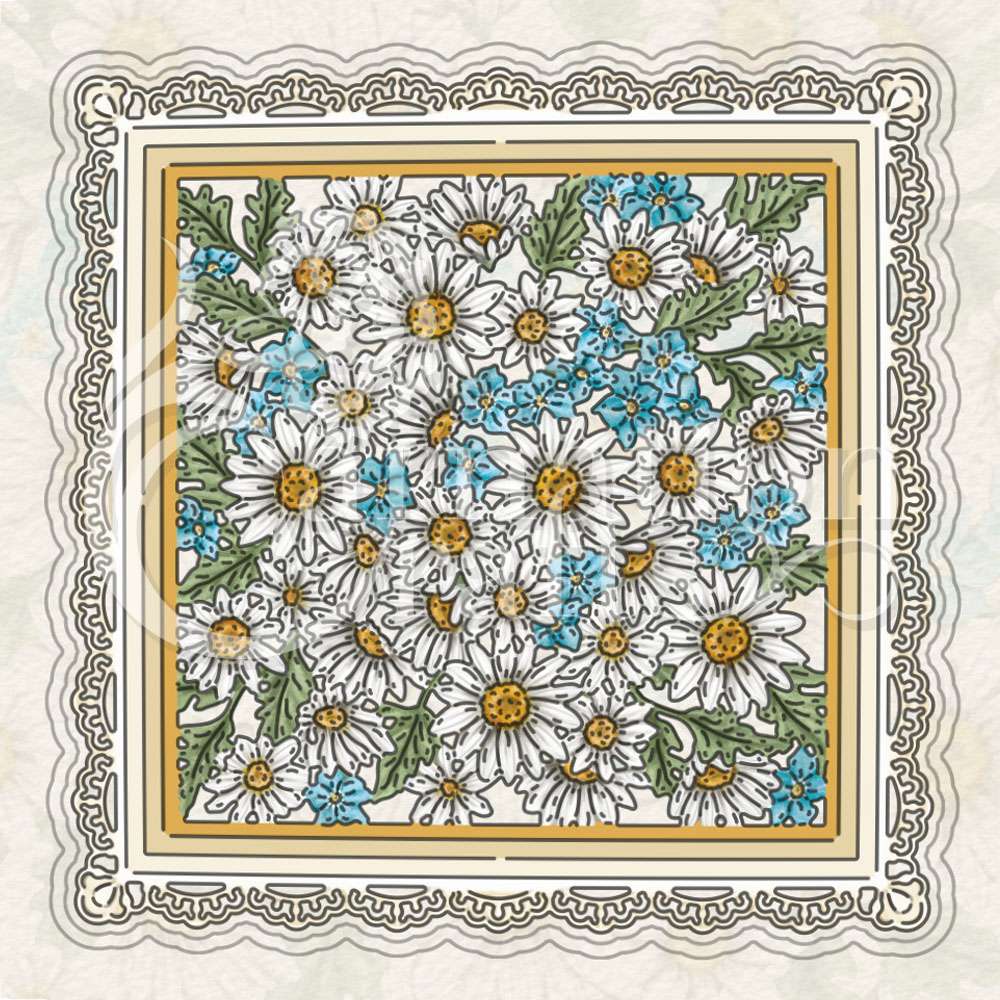 Stand Out Daisy Frame Die Set