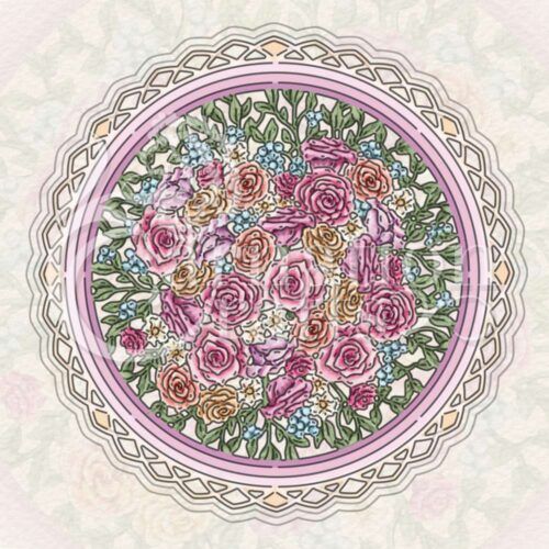 Stand Out Rose Frame Die Set