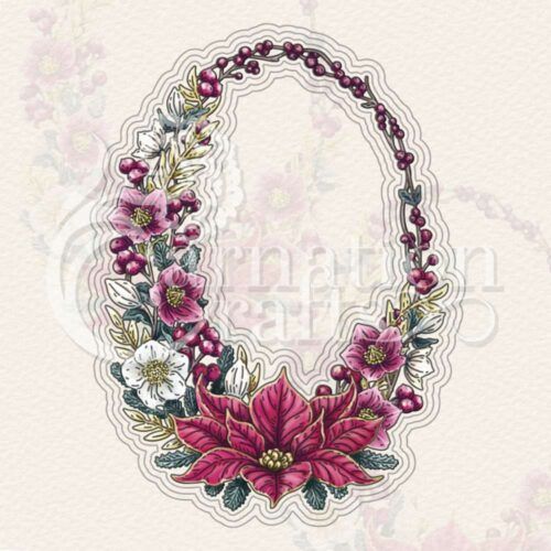 Winter Flora Frame Die Set