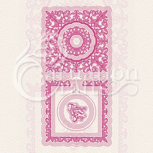 Hanging Bauble Card Shape