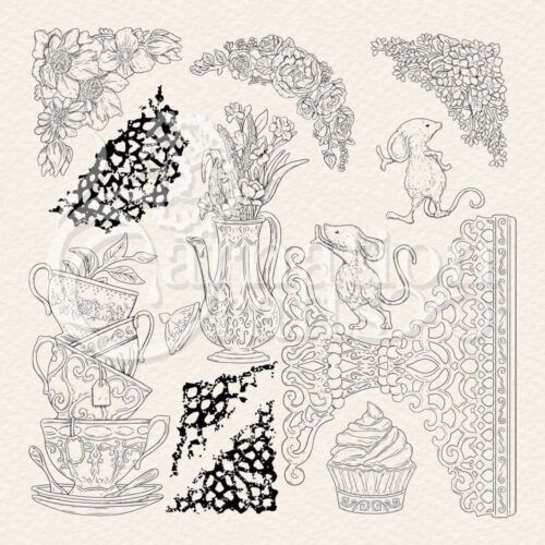 Naughty But Mice Stamp Set 4