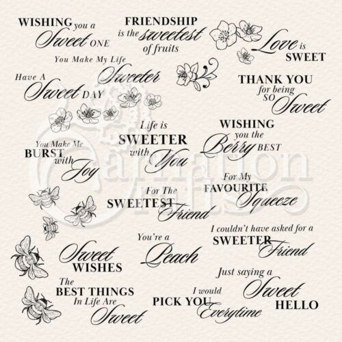 Sweet Sentiments Stamp Set