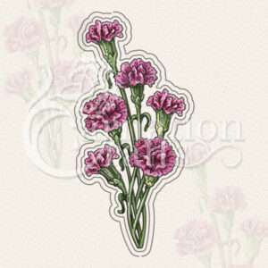 Carnation Flurry Die Set