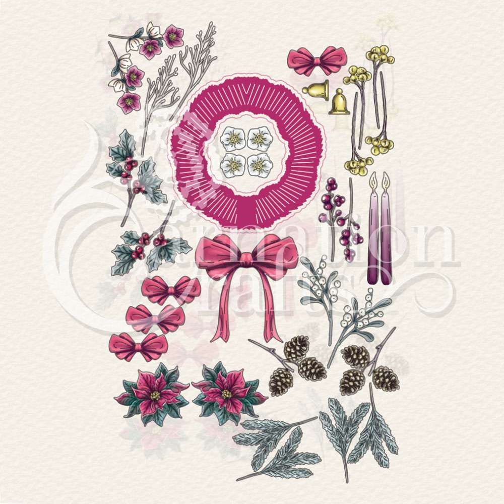 Christmas Wreath Maker Die Set