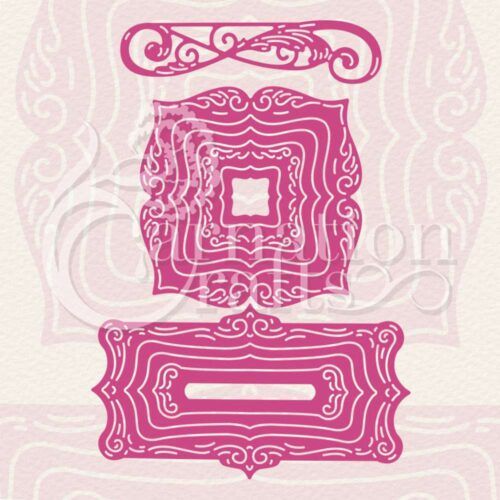 Fancy labels Die Set