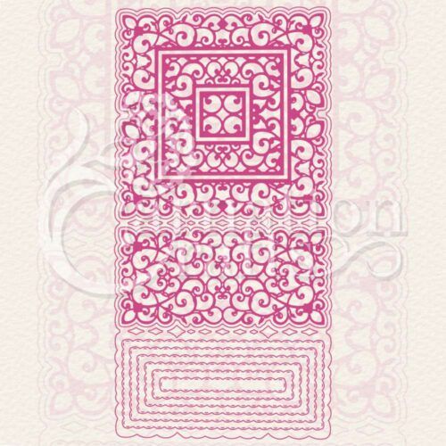 Square Z Fold Card Shape Die Set