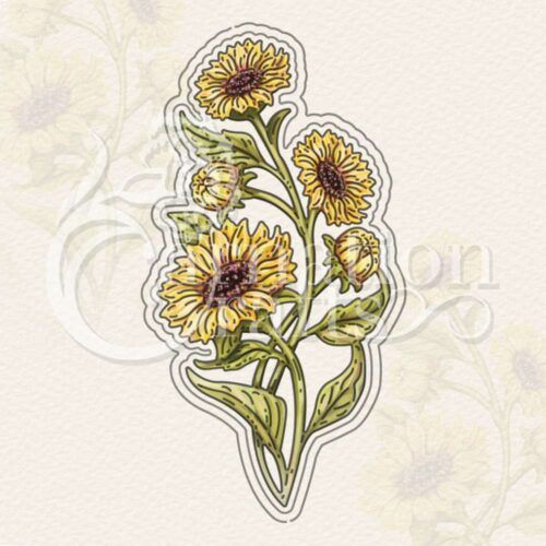Sunflower Stems Die Set
