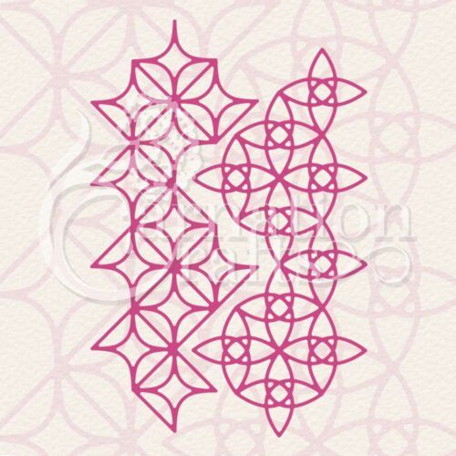 Lattice Tuck Ins Die Set