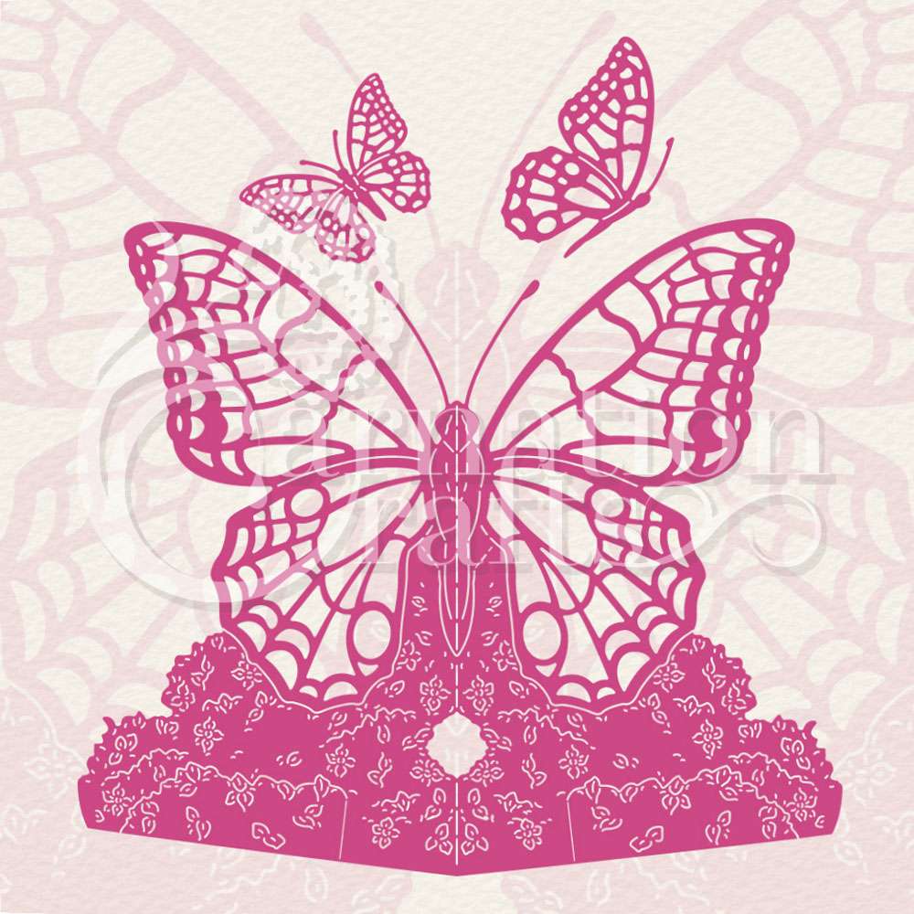 Butterfly 3D Card Shape Die Set