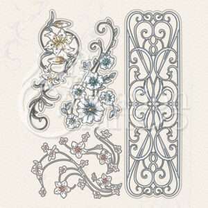 Floral Arrays Die Set