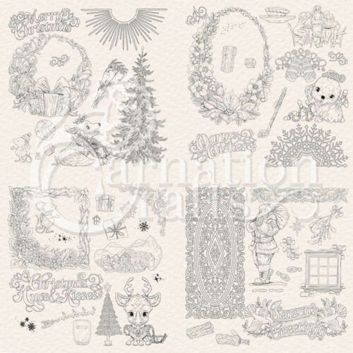 Christmas Celebrations Stamp Collection