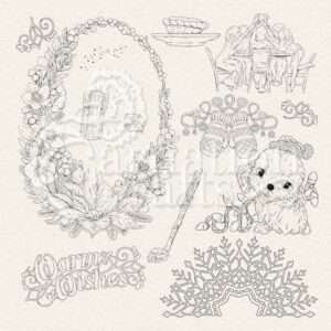 Christmas Celebrations Stamp Set 2