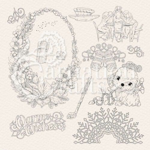 Christmas Celebrations Stamp Set 2