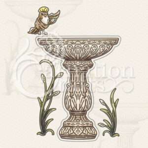 Bird Bath Die Set