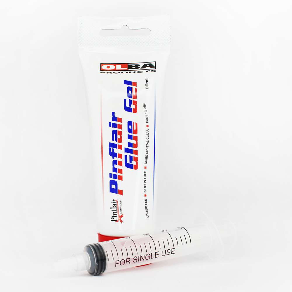Pinflair Glue Gel and Syringe