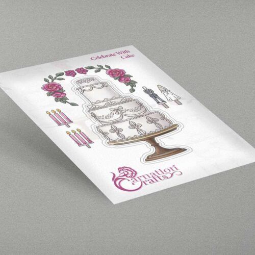 Carnation Crafts Celebrate With Cake Die Set