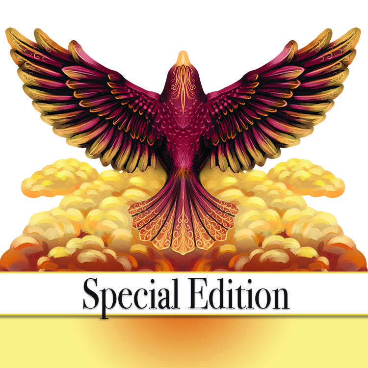 Soaring Dove Special Edition Card Shape - Pheonix