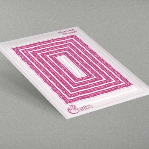 Carnation Crafts Silver Birch Rectangle Die Set