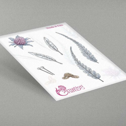 Carnation Crafts Thistle & Fern Die Set