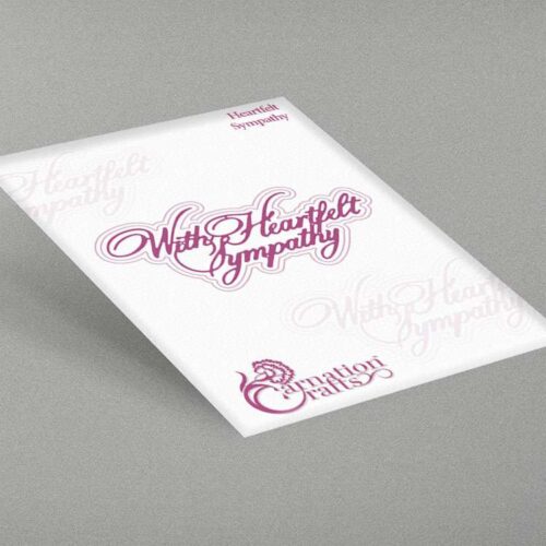Carnation Crafts Heartfelt Sympathy Die Set