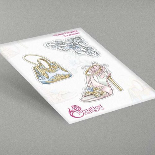 Carnation Crafts Winter Clematis Accessories Die Set