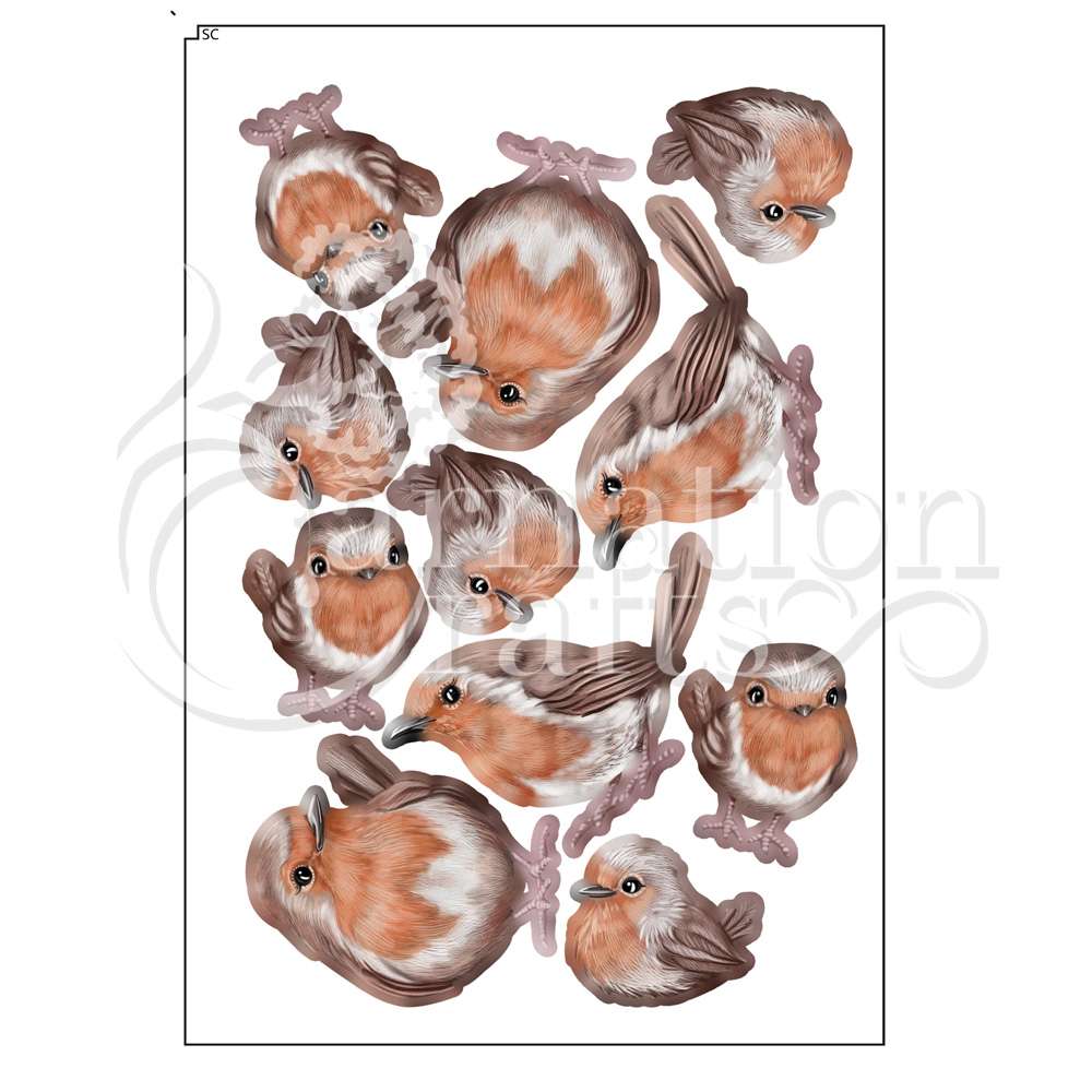 Carnation Crafts Christmas For All USB The Robins Additional 1