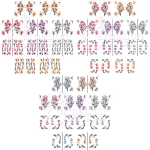 Carnation Crafts Florals In Bloom Collection Complete Colourway Download