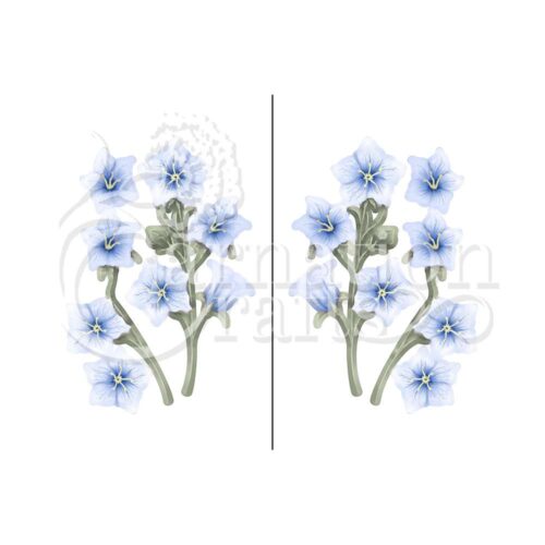 Carnation Crafts Balloon Flower Vignette Downloads - Vignette 2