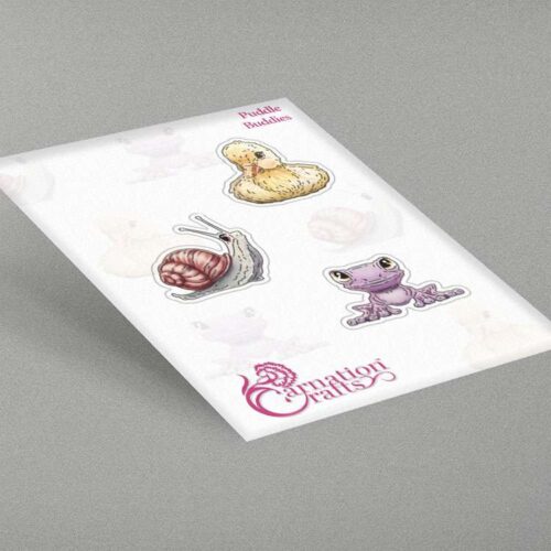 Carnation Crafts Puddle Buddies Die Set